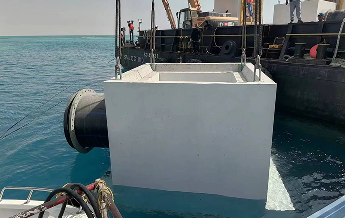 沙特红海洋管道安装项目